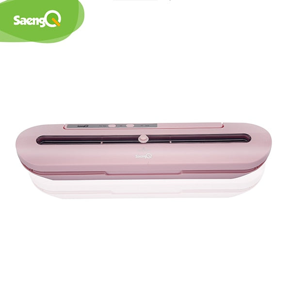 Vacuum Food Sealer 220V/110V Automatic Household Food Vacuum Sealer Packaging Machine Including 5 bags