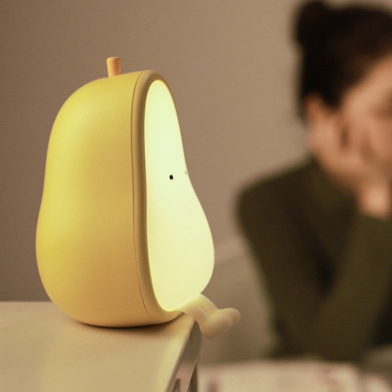 Cute pear night light