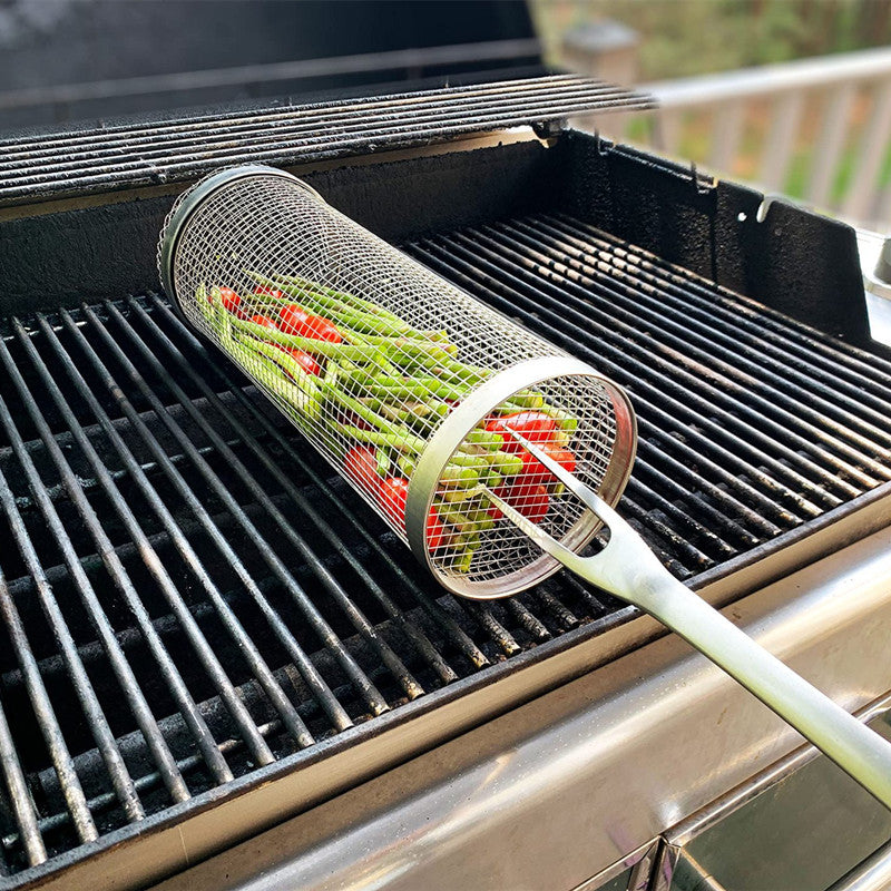 Stainless Steel BBQ Grilling Basket